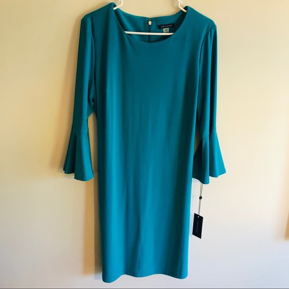 Tommy Hilfiger Dresses & Skirts - Tommy Hilfiger turquoise blue dress NWT
